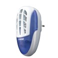 MINI ZAP: Elektrischer Mückenvernichter mit 1-W-LED-Licht. Horizontale Steckdose.