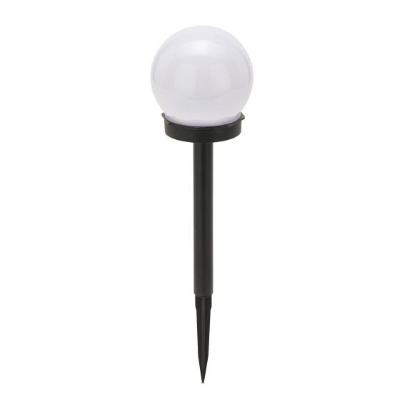 GLOBE : 1 lampe solaire de jardin à LEDØ 10 cm....