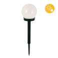 GLOBE : 1 lampe solaire de jardin à LEDØ 10 cm. En plastique
