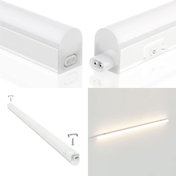 LED under-cabinet light, 8W, length 57.6 cm,...