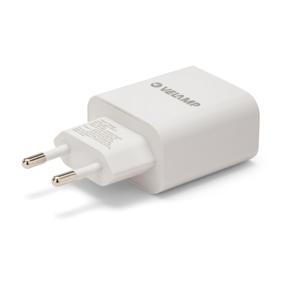 20W AC/DC 220V Charger with USB-A and USB-C...