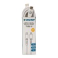 Cavo Sync & Charge, USB-C verso USB-C 2 metri. Bianco