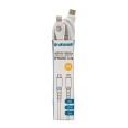 Sync & Charge Cable, USB-C to Lightning, 1 meter. White