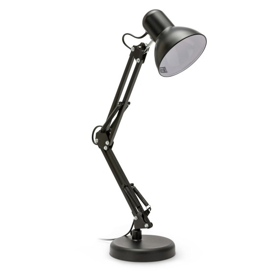 CHARLESTON: "Architect" table lamp, black, E27...
