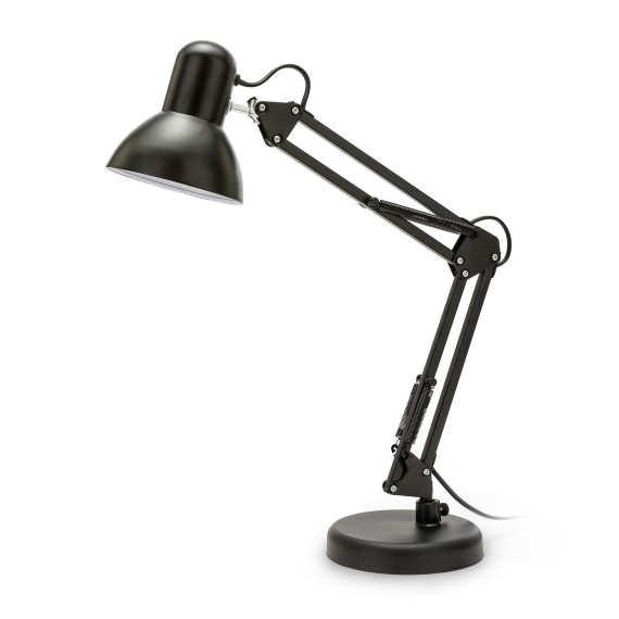 CHARLESTON: "Architect" table lamp, black, E27...