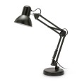 CHARLESTON: "Architect" table lamp, black, E27 socket