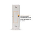 TWIX: Lampada di emergenza ricaricabile 2 tubi LED, 300lm. 23cm