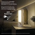 TWIX: Lampada di emergenza ricaricabile 2 tubi LED, 300lm. 23cm