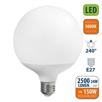 SMD-LED-Lampe, G125-Sockel, 24 W/2500 lm, E27-Fassung,... 2