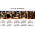 CHARLESTON: Black table lamp with E27 socket