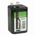 Pile carrée carbone-zinc, 4R25, 6 V