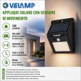 DORY: 350 lumen solar wall light with motion detector