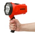 HORNET 10W: Rechargeable 10W/700lm headlight. IP43 with USB cable. Red