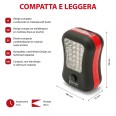24+4 LED-Stifteetui