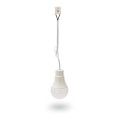 VELAMP Lampadina LED da Cantiere E27 con Cavo e Morsettiera, 9W 60W, 820 Lumen, 4000K Luce Naturale, Installazione Rapida, Lamp