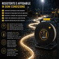 RibbON 50m: striscia LED IP65 65.000 lumen. Con avvolgitore, 50metri