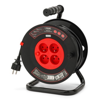 Avvolgitore elettrico bricolage, 4 prese e spina...