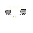 INCA: 1600 Lumen LED-Scheinwerfer mit Solarladung und Bewegungsmelder