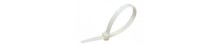 Bridas para cables blancas