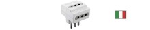 Italienische Standardadapter, Stecker und Steckdosen