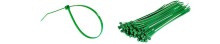 Grüne Nylon-Kabelbinder